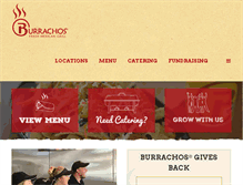 Tablet Screenshot of burrachos.com